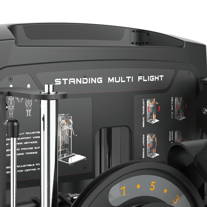 IRONSIDE Luxe Standing Multi Flight