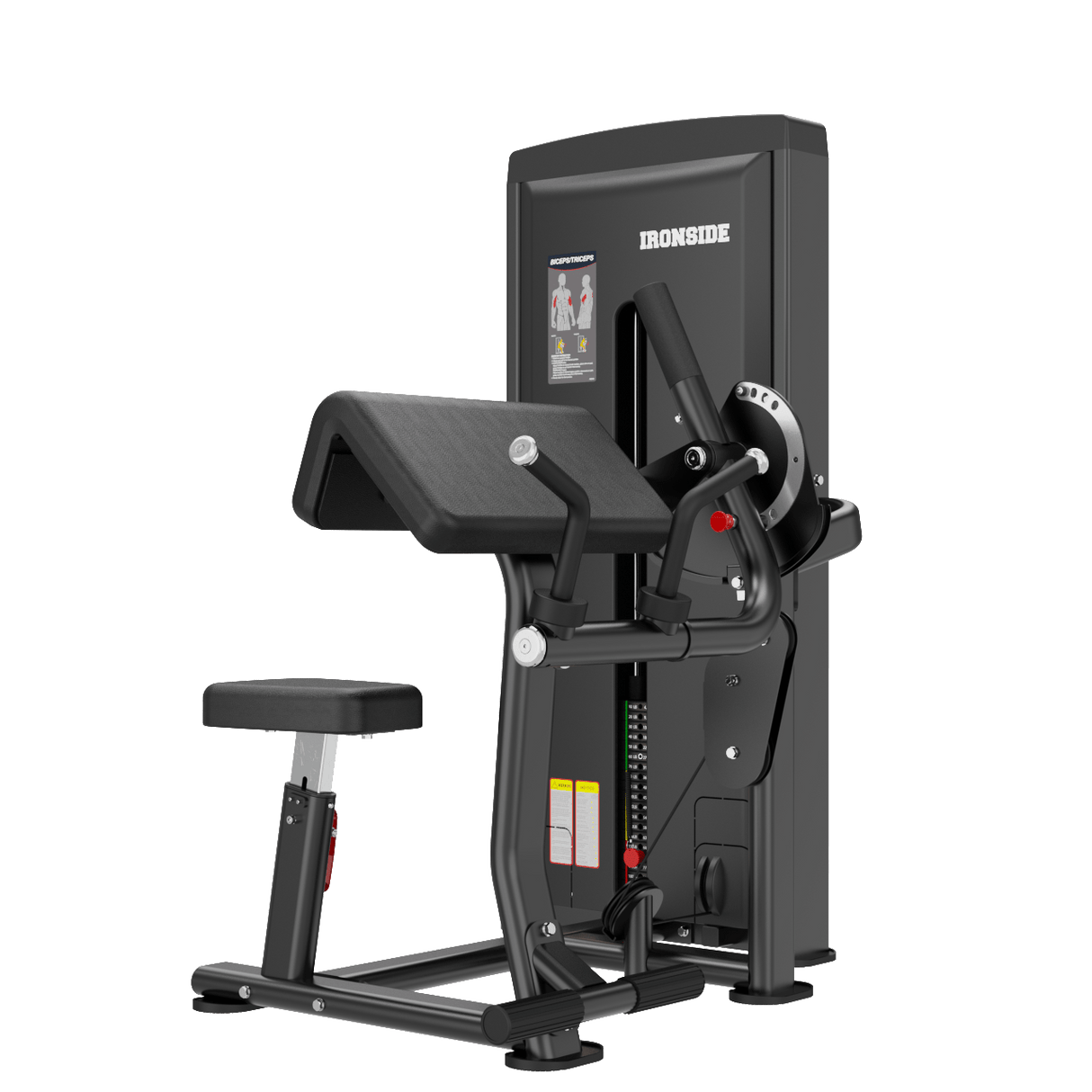 Dual Biceps & Tricep Machine IRONSIDE Luxe