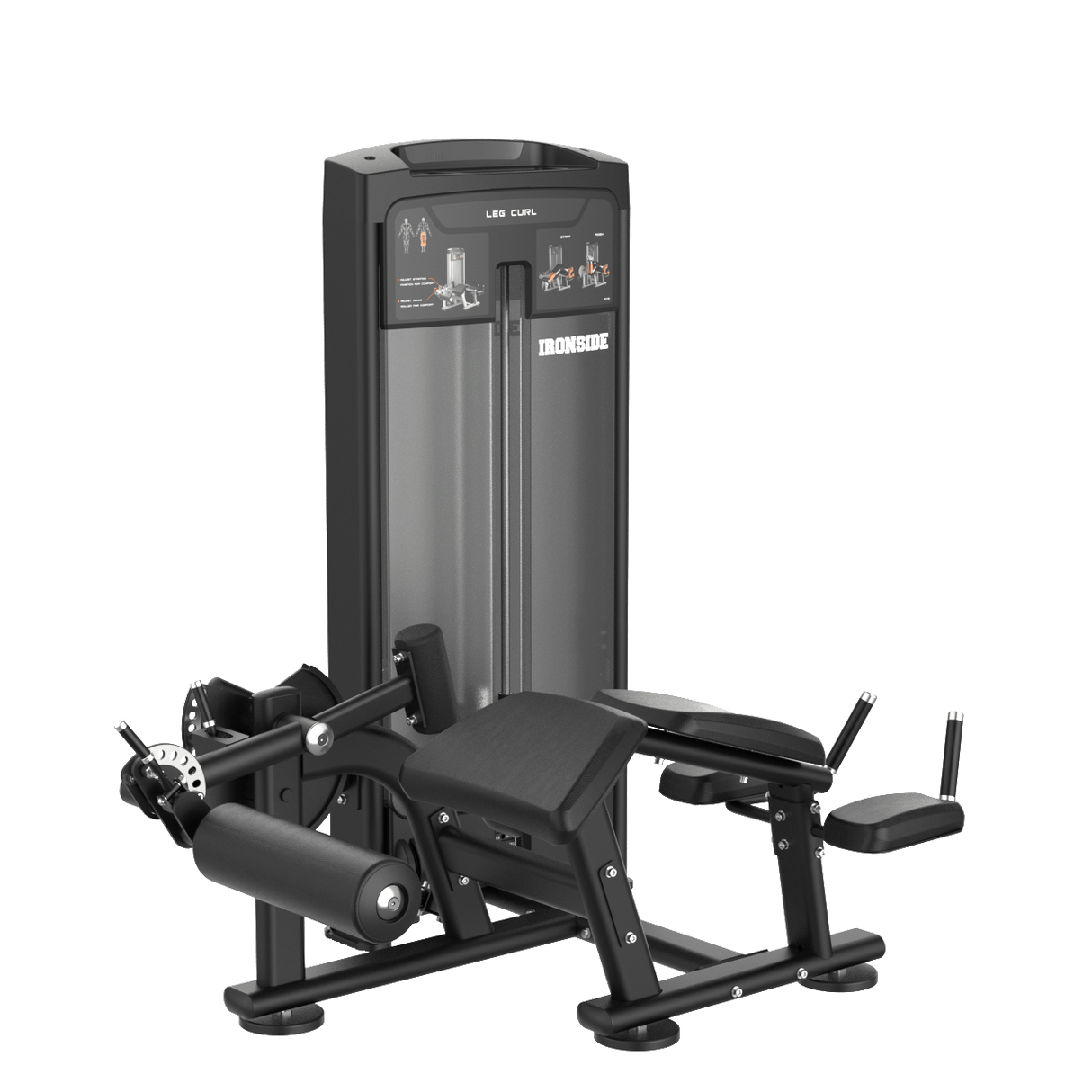 Prone Leg Curl Machine IRONSIDE Luxe