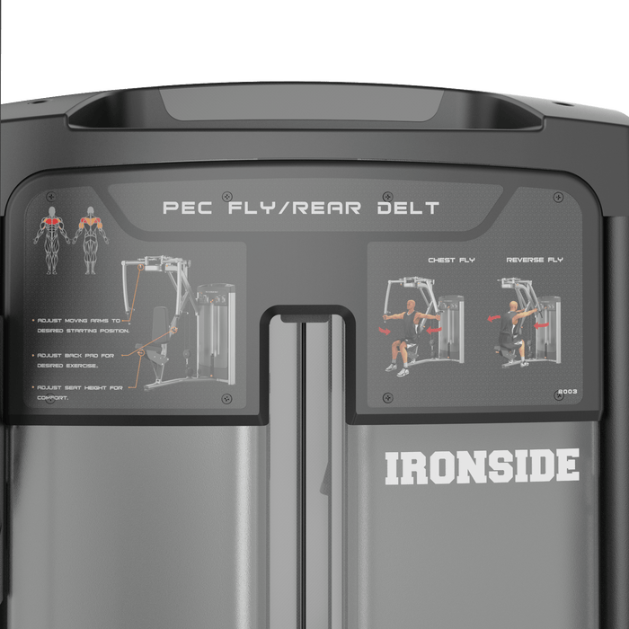 IRONSIDE Luxe Dual Pec Fly & Rear Delt