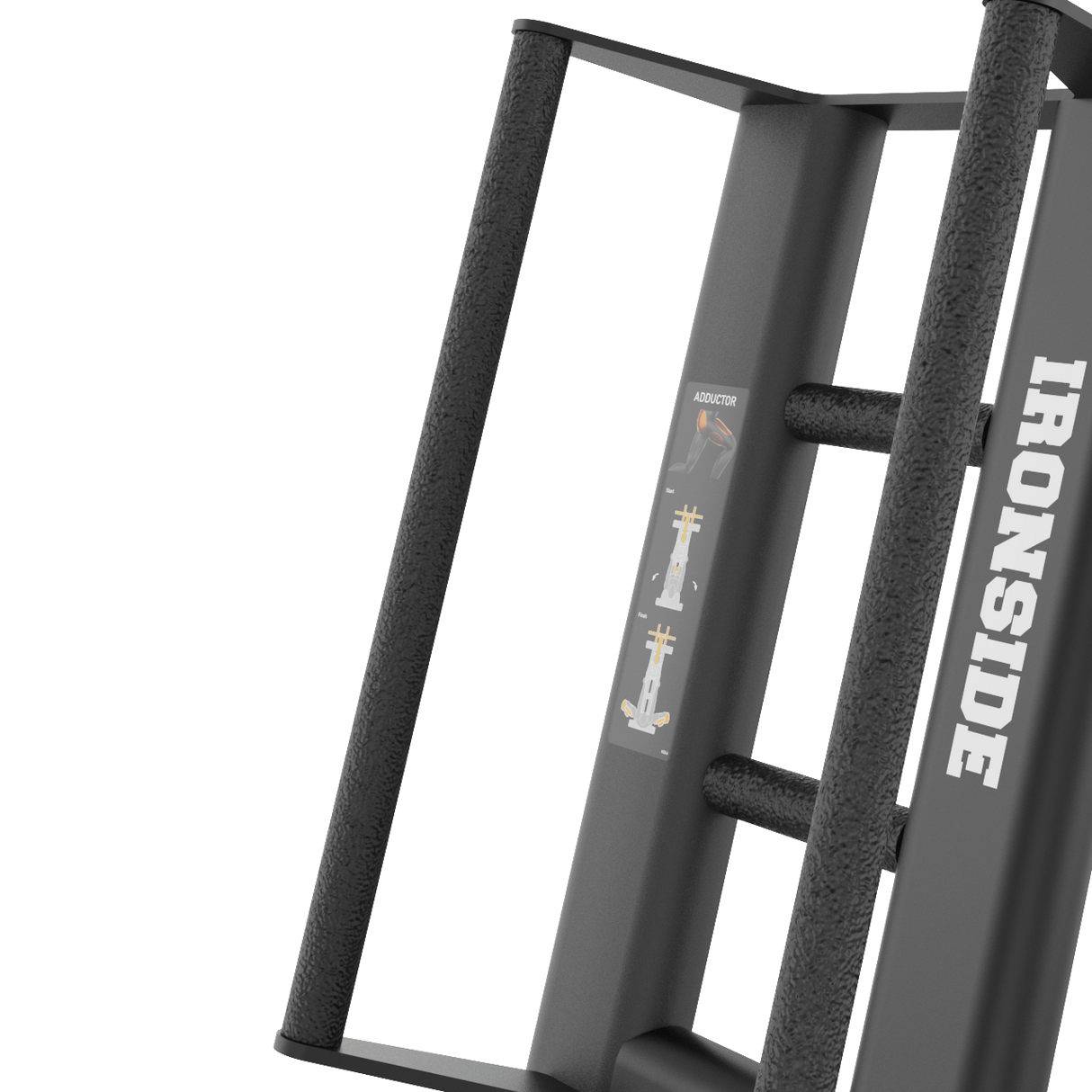 Standing Abductor Loaded Plate Machine IRONSIDE Luxe