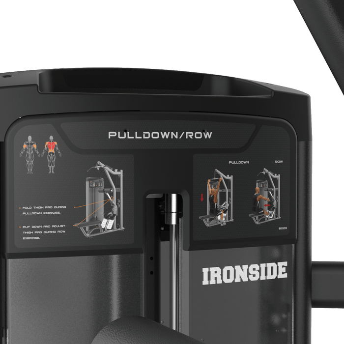 Ironside Luxe Dual Lat Pulldown & Low Row